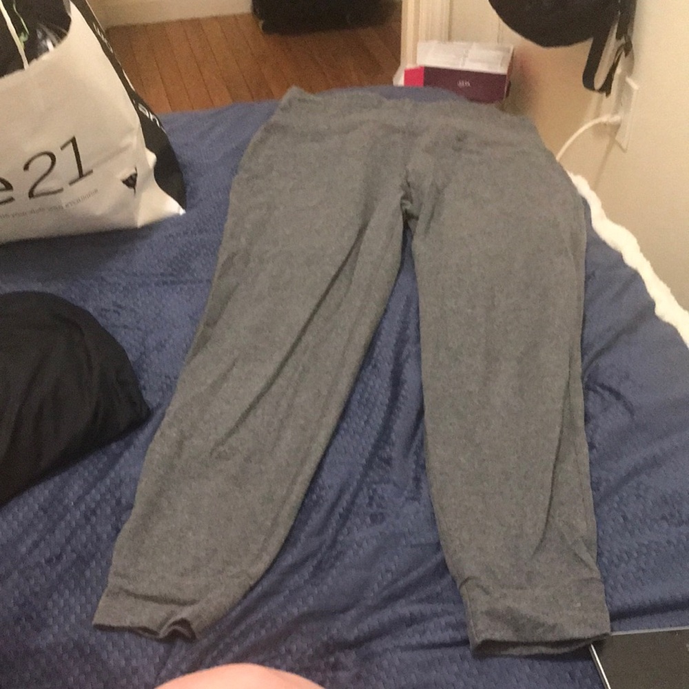 Grey joggers